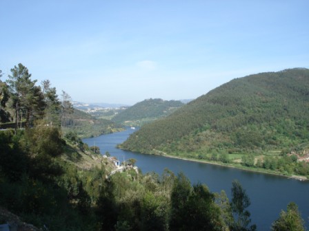 Vallei van de Douro nabij Entre-os-Rios